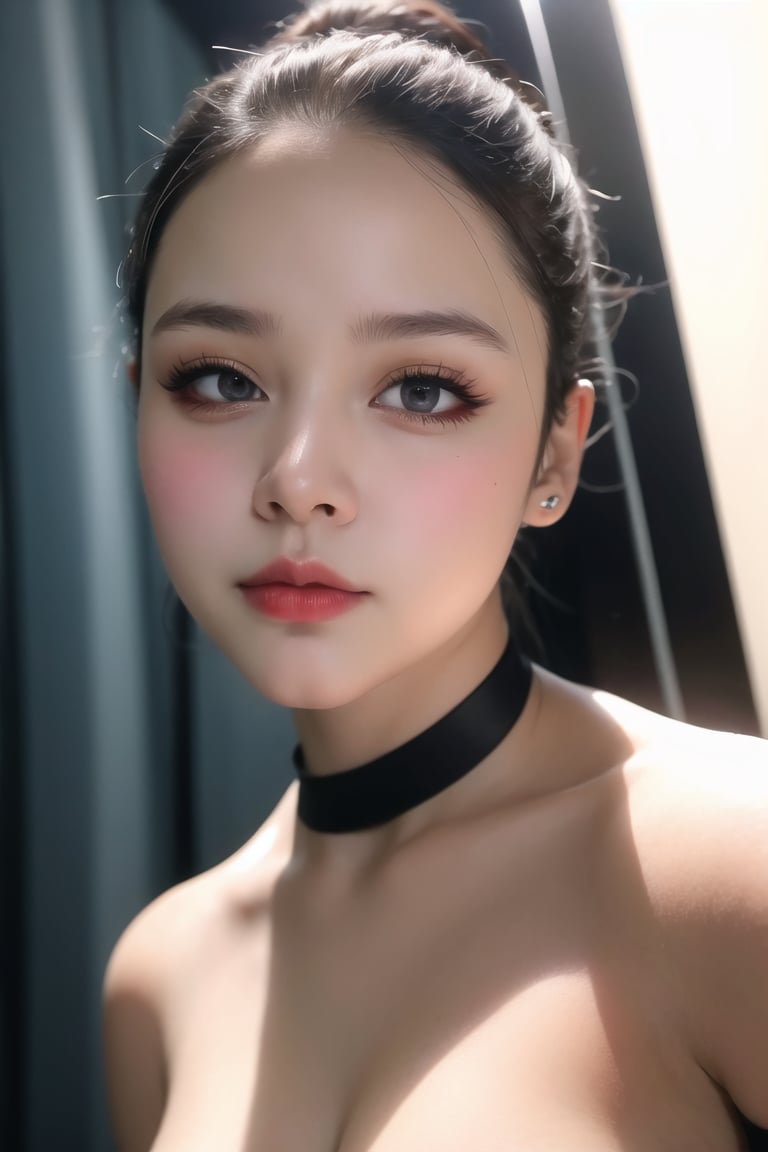 hyper realistic lifelike texture dramatic lighting unrealengine trending on artstation, award winning photo, nikon RAW photo, 8 k, Fujifilm XT3, masterpiece, best quality, realistic, photorealistic, ultra detailed, extremely detailed face,solo, 1girl, <lora:Maria_Chillout:0.8> ulzzang-6500-v1.1