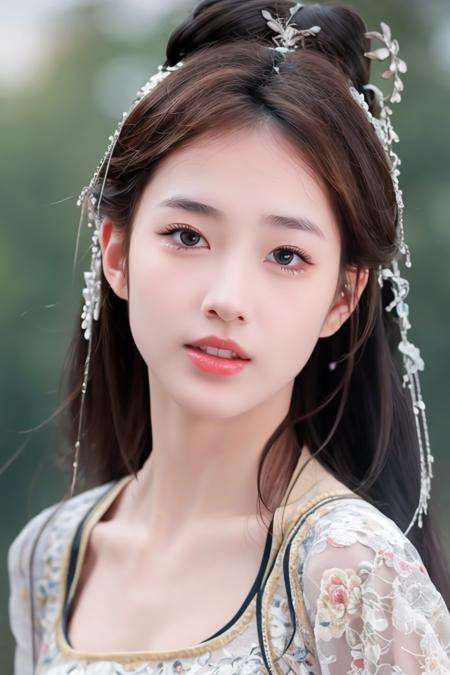 <lora:huangyuyao:0.9> ,1girl,  (8k, best quality, masterpiece), (realistic, photo-realistic:1.37), ultra-detailed