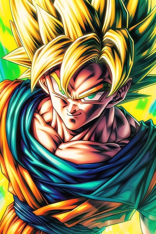 1boy,  goku,  son_goku on Tensor.Art
