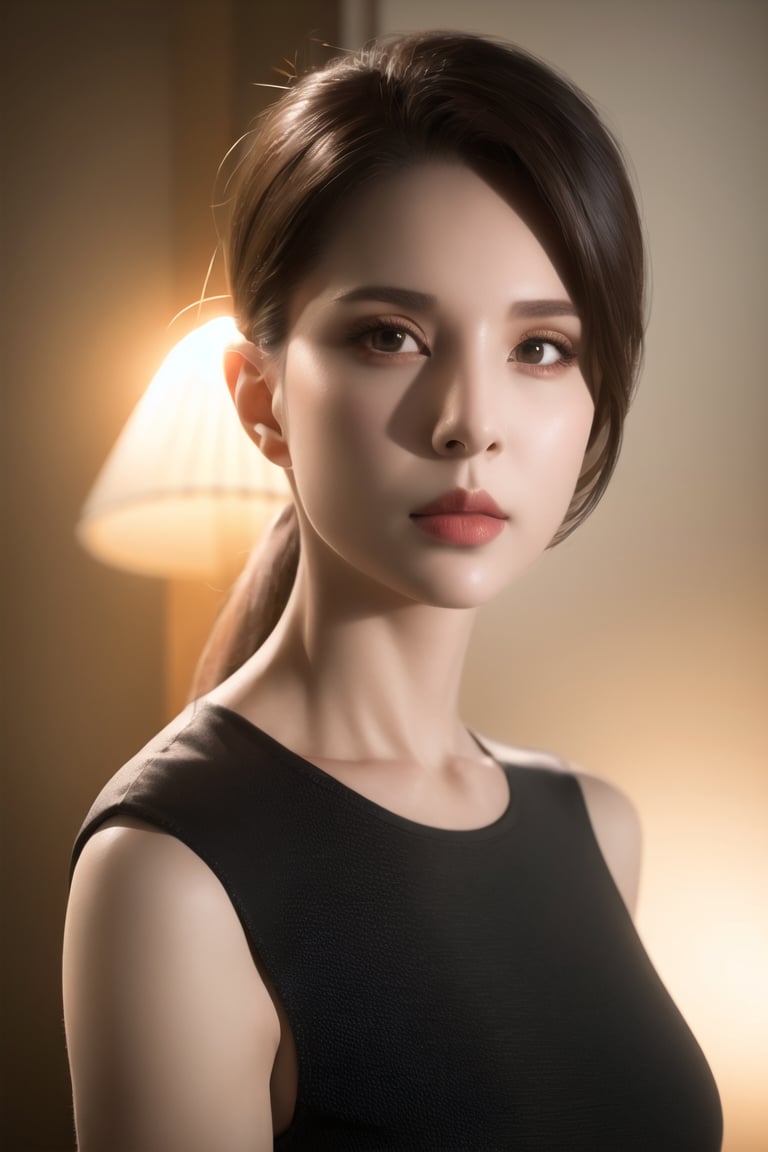 hyper realistic lifelike texture dramatic lighting unrealengine trending on artstation, award winning photo, nikon RAW photo, 8 k, Fujifilm XT3, masterpiece, best quality, realistic, photorealistic, ultra detailed, extremely detailed face,solo, 1girl,<lora:CarmanLee_Chillout:0.8> <lora:koreanDollLikeness:0.3> <lora:shojovibe_v11:0.3>