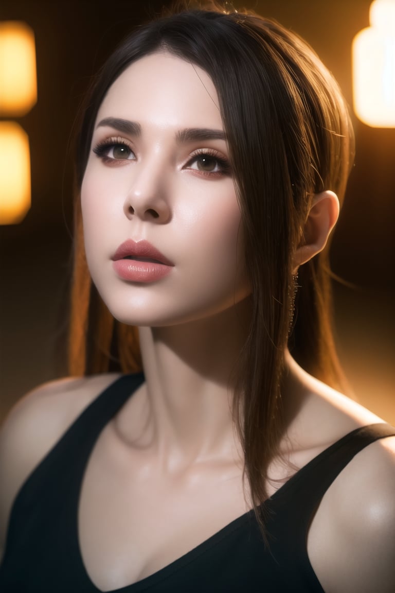 hyper realistic lifelike texture dramatic lighting unrealengine trending on artstation, award winning photo, nikon RAW photo, 8 k, Fujifilm XT3, masterpiece, best quality, realistic, photorealistic, ultra detailed, extremely detailed face,solo, 1girl,<lora:CarmanLee_Chillout:0.8>