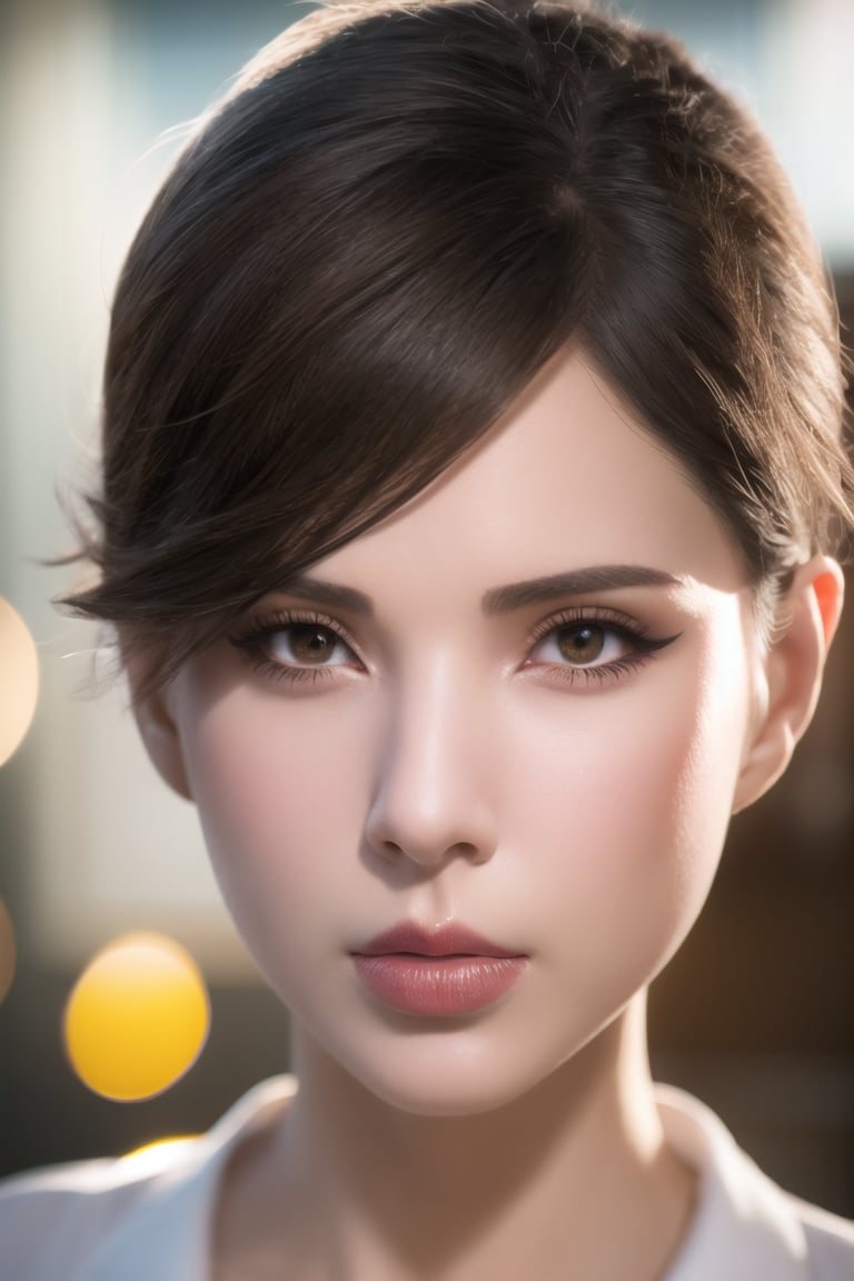 hyper realistic lifelike texture dramatic lighting unrealengine trending on artstation, award winning photo, nikon RAW photo, 8 k, Fujifilm XT3, masterpiece, best quality, realistic, photorealistic, ultra detailed, extremely detailed face,solo, 1girl,<lora:CarmanLee_Chillout:0.8>