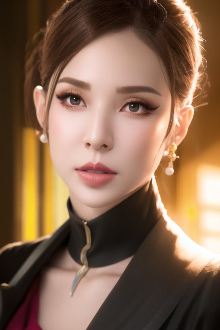 hyper realistic lifelike texture dramatic lighting unrealengine trending on artstation, award winning photo, nikon RAW photo, 8 k, Fujifilm XT3, masterpiece, best quality, realistic, photorealistic, ultra detailed, extremely detailed face,solo, 1girl,<lora:CarmanLee_Chillout:0.8> ulzzang-6500-v1.1