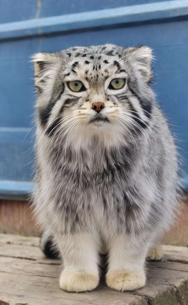 s4s the pallas's cat,Slow Blinking,looking at viewer,cute and curious,4K HD hi-res photo,realistic Hasselblad photography,natural light,<lora:s4sV1:0.8>,