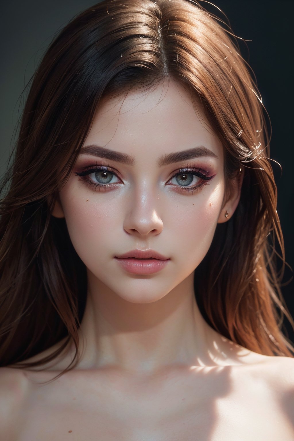 (beautiful woman:1.1,makeup, details eyes:1.1, close-up:1.1,portrait, photorealistic:1.37, (best quality,4k,8k,highres,masterpiece:1.2),ultra-detailed,(realistic,photo-realistic:1.37),(vivid colors:0.9),sharp focus,studio lighting)