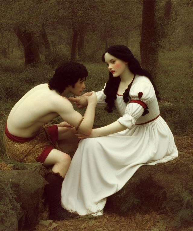 Snow White in the style of eldmeisterOG by ThePerm on Tensor.Art