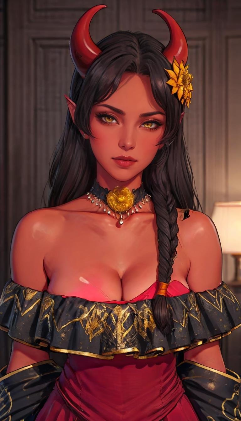 straight-on,  pose,  looking at viewer by ownwaifu on Tensor.Art