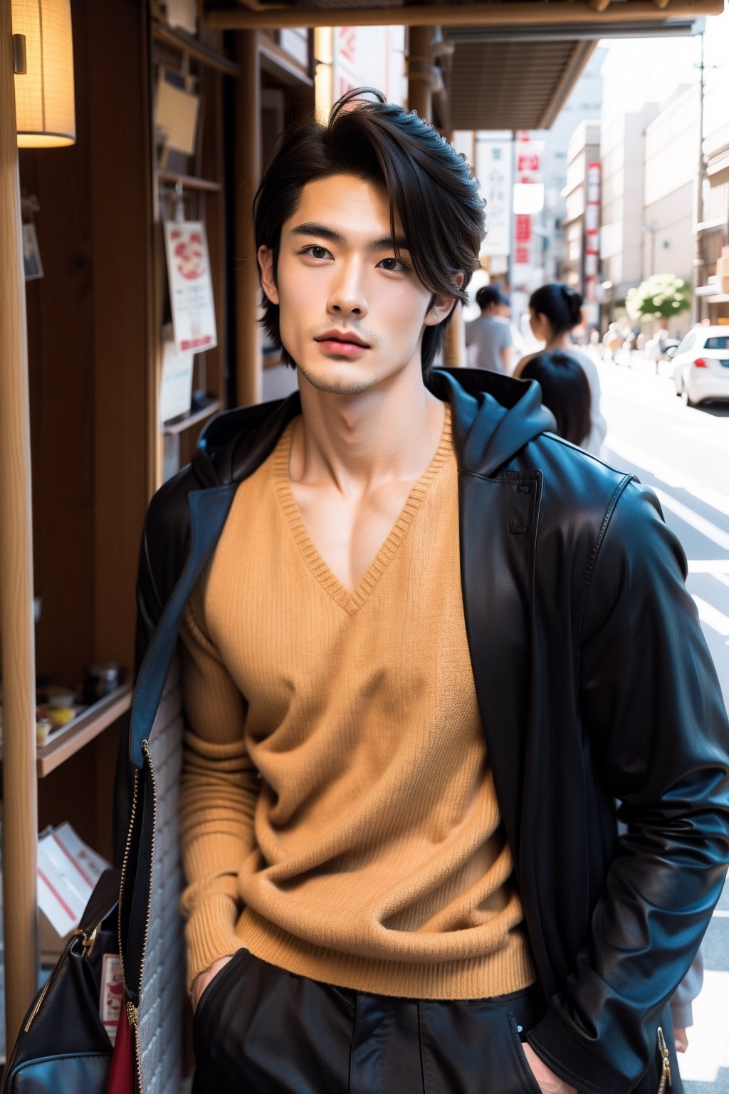 Handsome Japan Male on Tensor.Art
