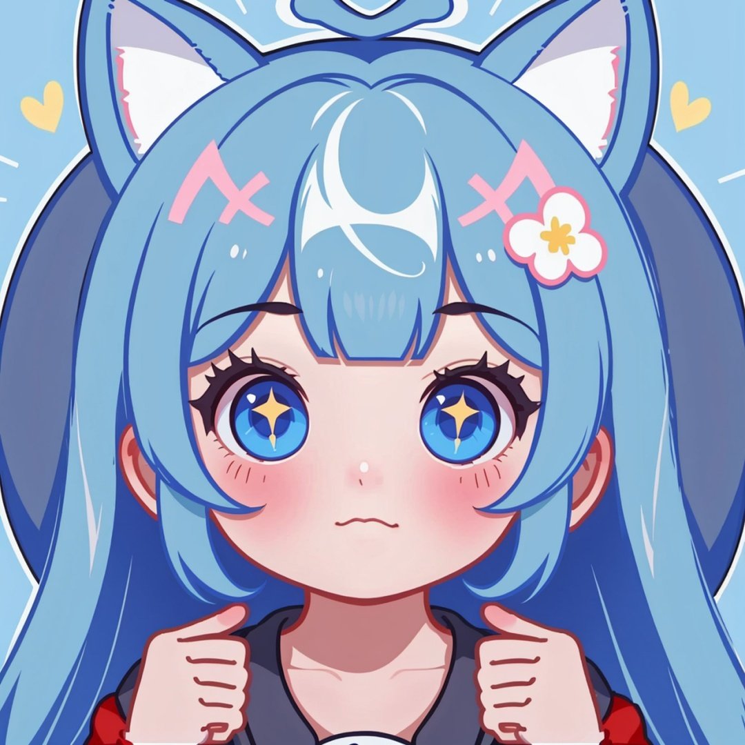 virtual youtuber,  1girl,  solo by 蔚蓝Blue on Tensor.Art
