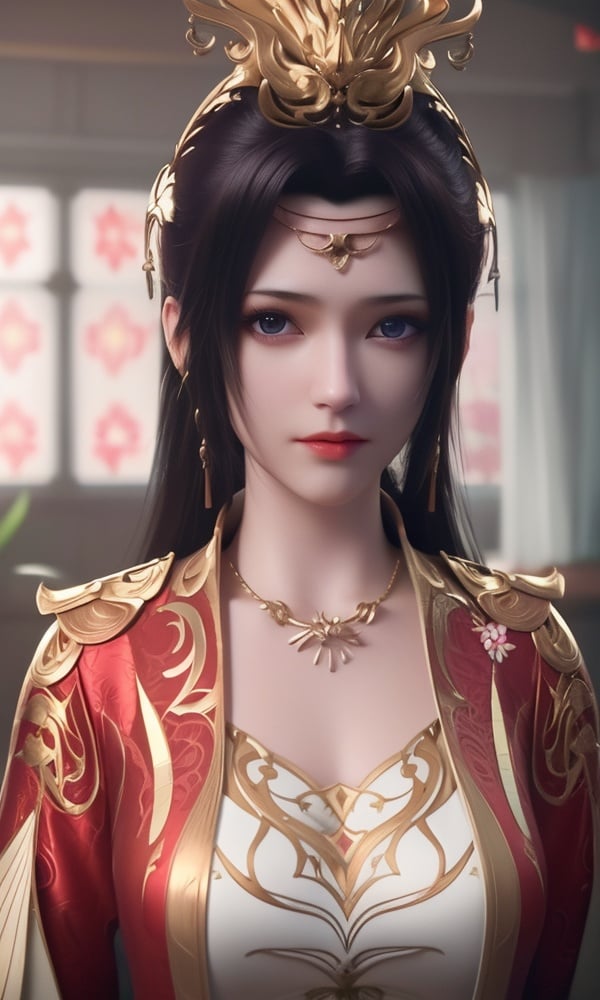 (,1girl, ,best quality, )<lora:DA_云韵V3-婚服-斗破苍穹:0.8>,, ,masterpiece, fantasy, realistic,science fiction,mole, ultra realistic 8k cg, ,tamari \(flawless\),  medium breasts  ,peony \(flower\),       (()), (),