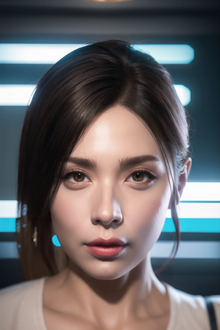 hyper realistic lifelike texture dramatic lighting unrealengine trending on artstation, award winning photo, nikon RAW photo, 8 k, Fujifilm XT3, masterpiece, best quality, realistic, photorealistic, ultra detailed, extremely detailed face,solo, 1girl,<lora:AlyssaChia_Chillout:0.8> <lora:koreanDollLikeness:0.15> <lora:koreanDollLikeness:0.08>