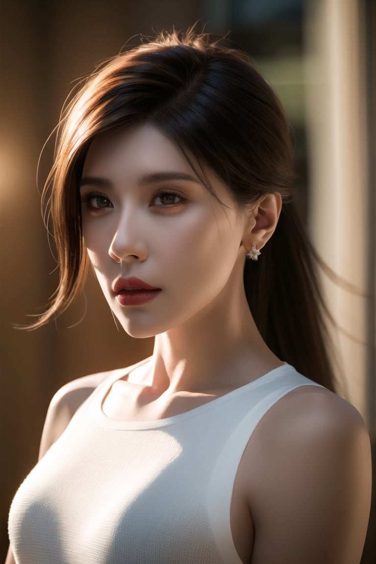 hyper realistic lifelike texture dramatic lighting unrealengine trending on artstation, award winning photo, nikon RAW photo, 8 k, Fujifilm XT3, masterpiece, best quality, realistic, photorealistic, ultra detailed, extremely detailed face,solo, 1girl, <lora:AlyssaChia_Chillout:1> <lora:koreanDollLikeness:0.3> <lora:shojovibe_v11:0.3>