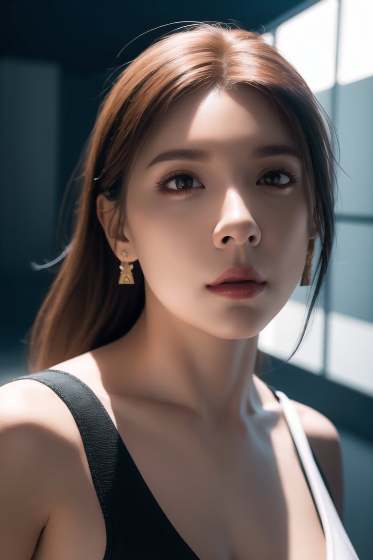 hyper realistic lifelike texture dramatic lighting unrealengine trending on artstation, award winning photo, nikon RAW photo, 8 k, Fujifilm XT3, masterpiece, best quality, realistic, photorealistic, ultra detailed, extremely detailed face,solo, 1girl,<lora:AlyssaChia_Chillout:0.8> <lora:koreanDollLikeness:0.3> <lora:shojovibe_v11:0.3>