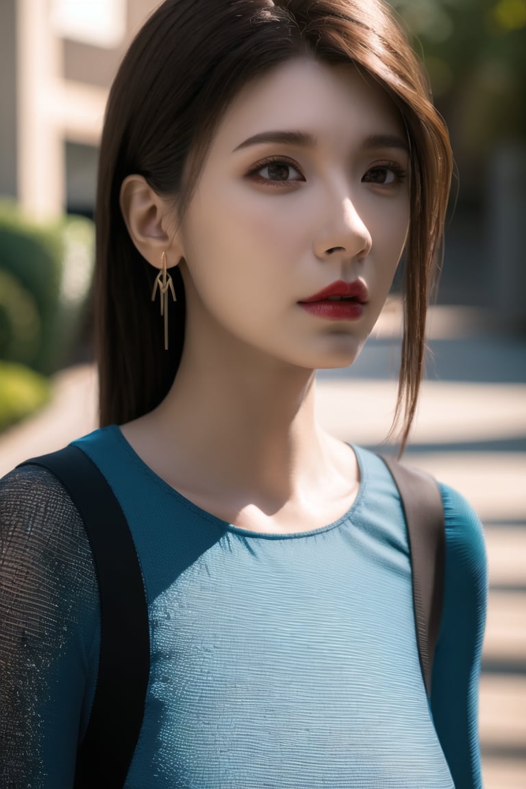 hyper realistic lifelike texture dramatic lighting unrealengine trending on artstation, award winning photo, nikon RAW photo, 8 k, Fujifilm XT3, masterpiece, best quality, realistic, photorealistic, ultra detailed, extremely detailed face,solo, 1girl, <lora:AlyssaChia_Chillout:1> <lora:koreanDollLikeness:0.3> <lora:shojovibe_v11:0.3>