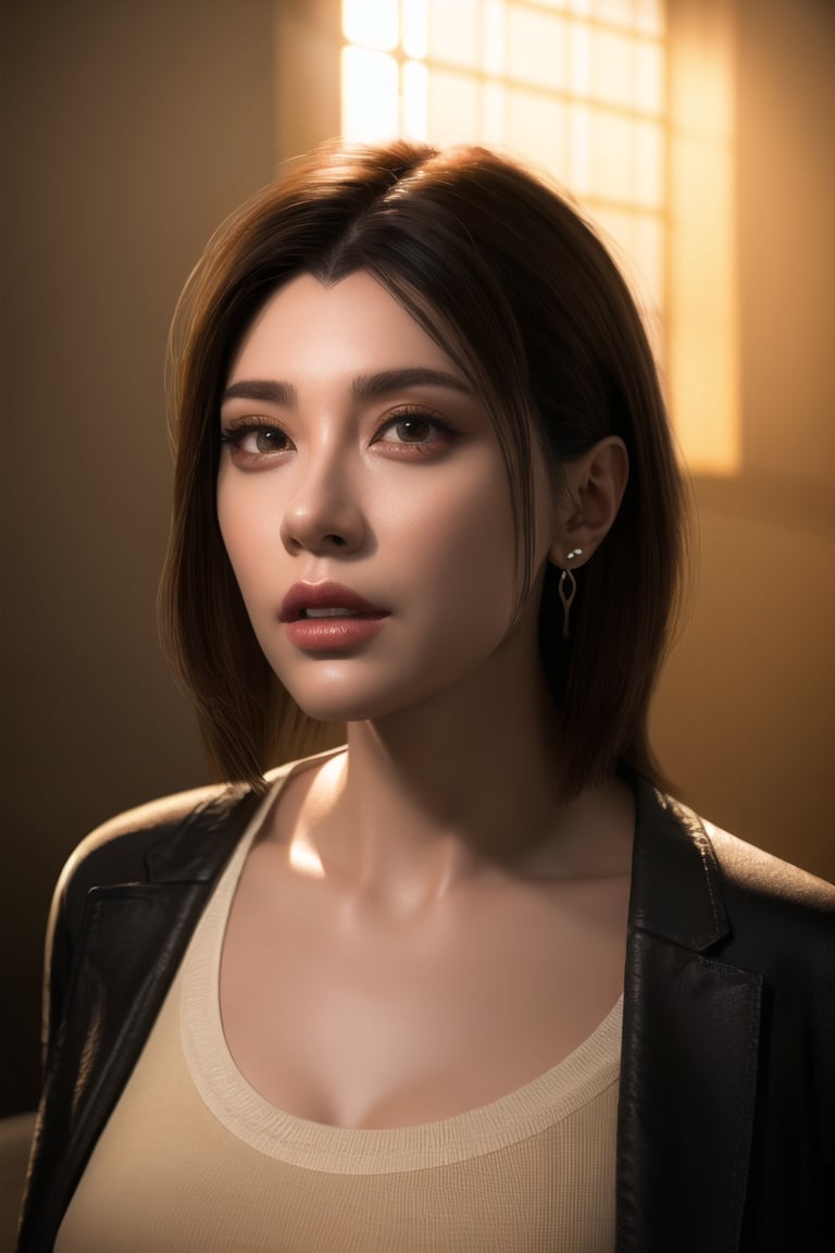 hyper realistic lifelike texture dramatic lighting unrealengine trending on artstation, award winning photo, nikon RAW photo, 8 k, Fujifilm XT3, masterpiece, best quality, realistic, photorealistic, ultra detailed, extremely detailed face,solo, 1girl,<lora:AlyssaChia_Chillout:0.8> <lora:koreanDollLikeness:0.15> <lora:koreanDollLikeness:0.08>