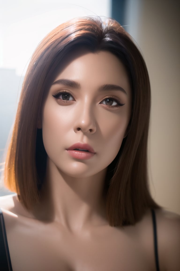 hyper realistic lifelike texture dramatic lighting unrealengine trending on artstation, award winning photo, nikon RAW photo, 8 k, Fujifilm XT3, masterpiece, best quality, realistic, photorealistic, ultra detailed, extremely detailed face,solo, 1girl,<lora:AlyssaChia_Chillout:0.8> <lora:koreanDollLikeness:0.15> <lora:koreanDollLikeness:0.08>