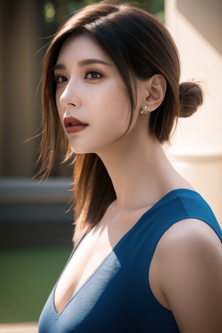 hyper realistic lifelike texture dramatic lighting unrealengine trending on artstation, award winning photo, nikon RAW photo, 8 k, Fujifilm XT3, masterpiece, best quality, realistic, photorealistic, ultra detailed, extremely detailed face,solo, 1girl, <lora:AlyssaChia_Chillout:1> <lora:koreanDollLikeness:0.3> <lora:shojovibe_v11:0.3>