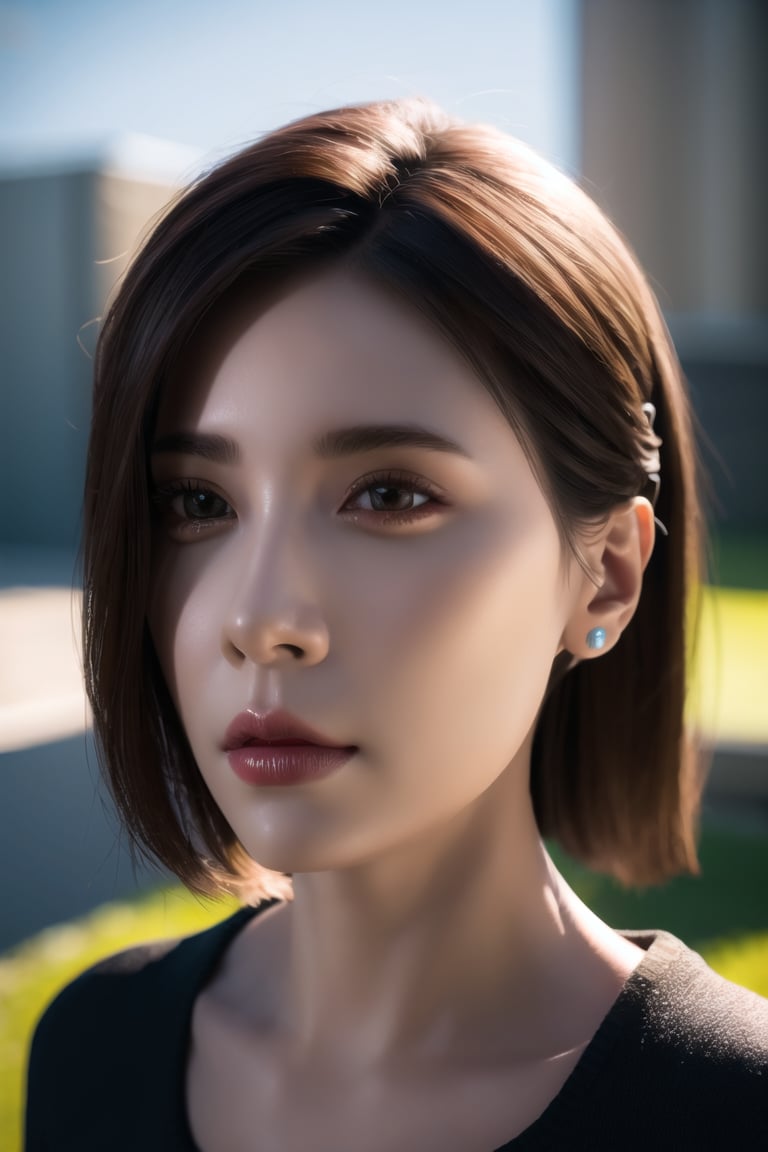 hyper realistic lifelike texture dramatic lighting unrealengine trending on artstation, award winning photo, nikon RAW photo, 8 k, Fujifilm XT3, masterpiece, best quality, realistic, photorealistic, ultra detailed, extremely detailed face,solo, 1girl,<lora:AlyssaChia_Chillout:0.8> <lora:koreanDollLikeness:0.3> <lora:shojovibe_v11:0.3>