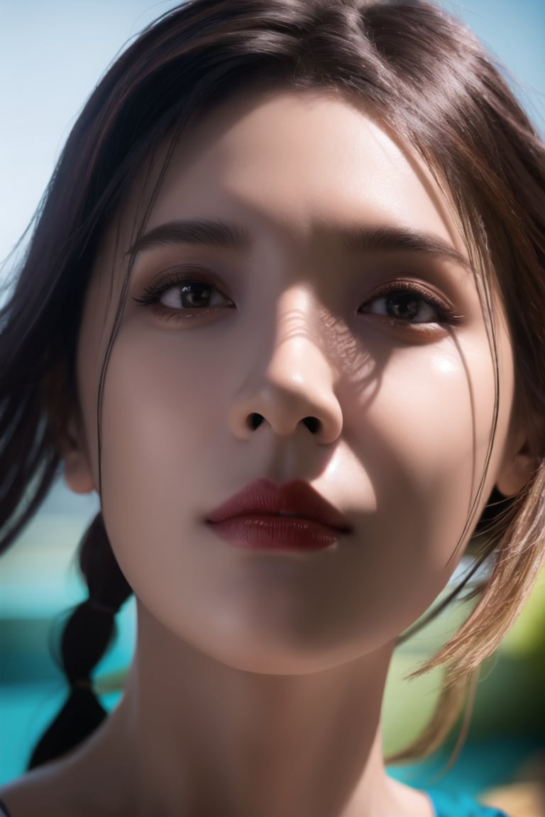 hyper realistic lifelike texture dramatic lighting unrealengine trending on artstation, award winning photo, nikon RAW photo, 8 k, Fujifilm XT3, masterpiece, best quality, realistic, photorealistic, ultra detailed, extremely detailed face,solo, 1girl, <lora:AlyssaChia_Chillout:1> <lora:koreanDollLikeness:0.3> <lora:shojovibe_v11:0.3>