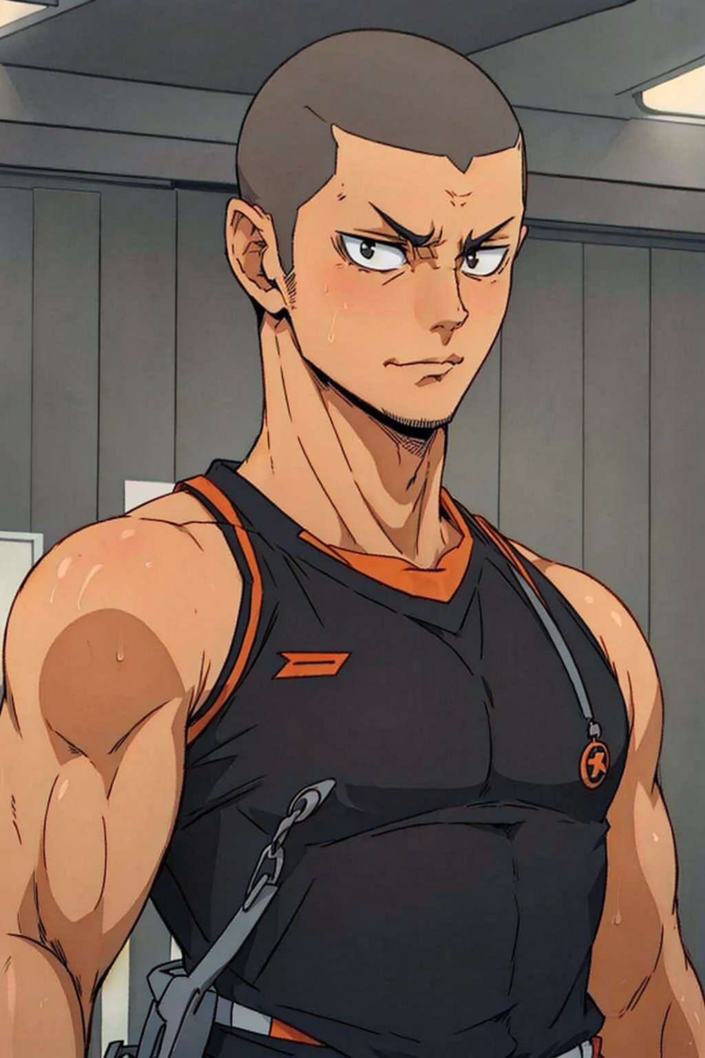 Handsome RYŪNOSUKE TANAKA BUZZCUT