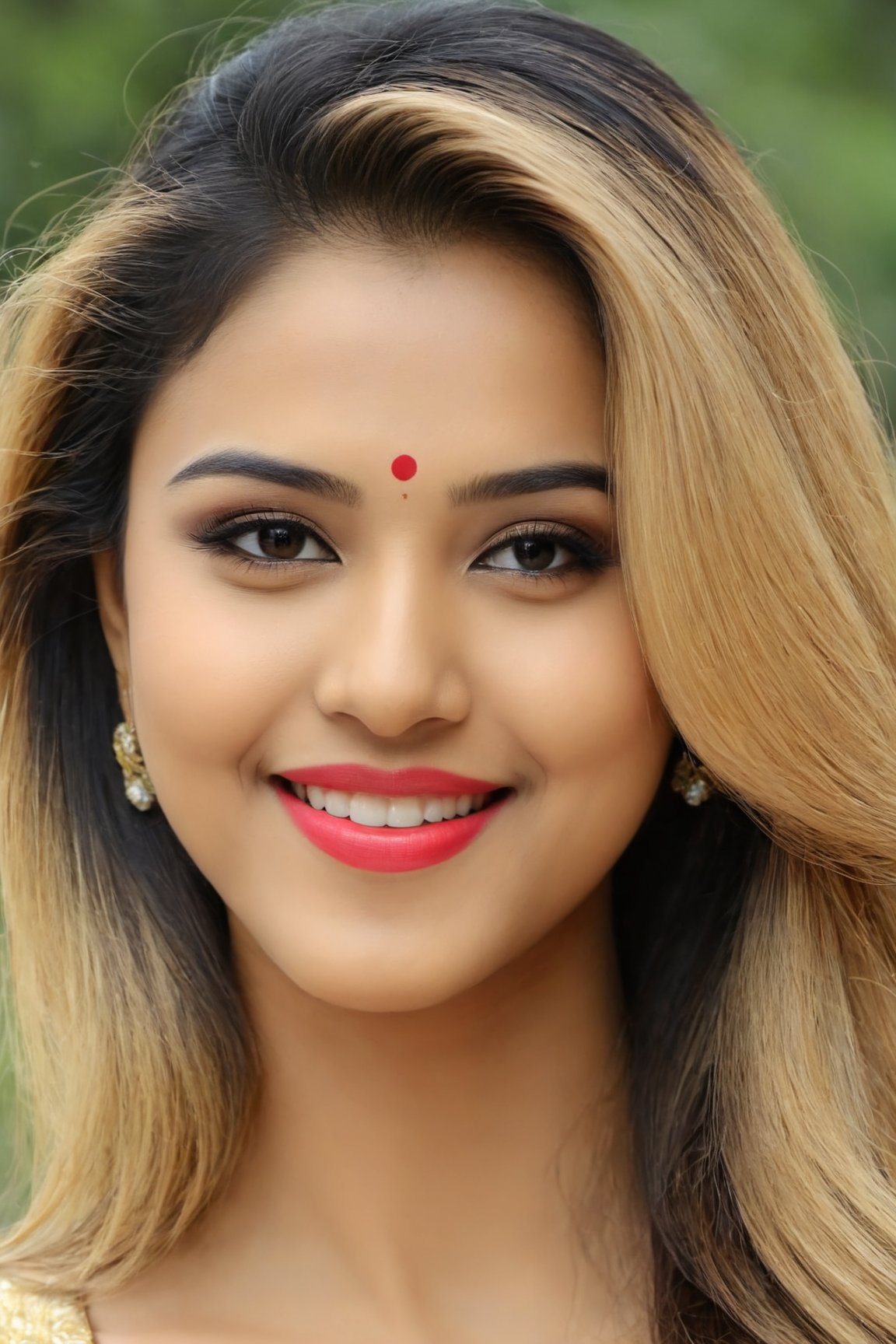 closed lips, cute smile, asian girl, Create an image representing asian woman, . Show the contrast between their appearance and that of natural blondes, especially Gauls, natural, high definition, 8k, best quality, extremely realistic, epic


, indian girl, 