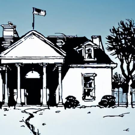 the white house by Oliver DR on Tensor.Art