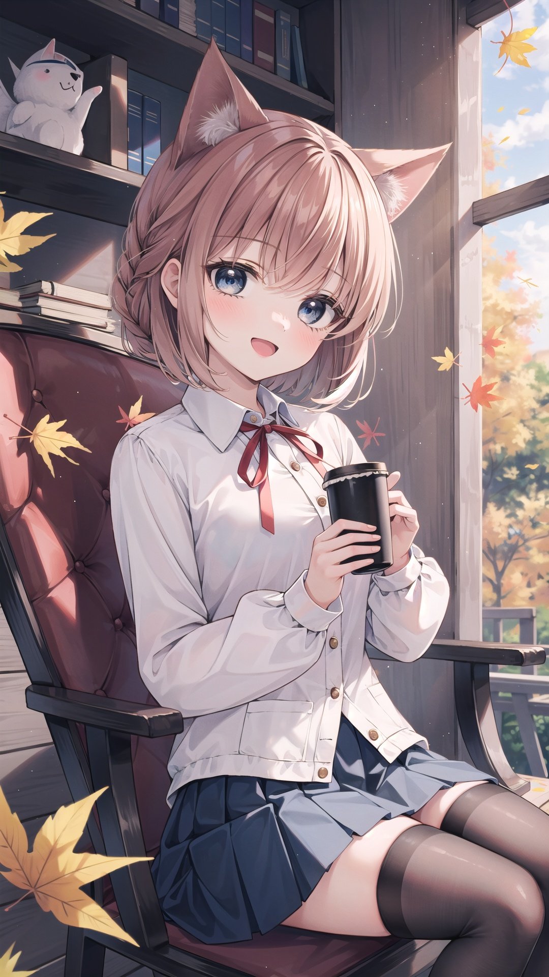 1girl,  solo,  thighhighs by hans on Tensor.Art