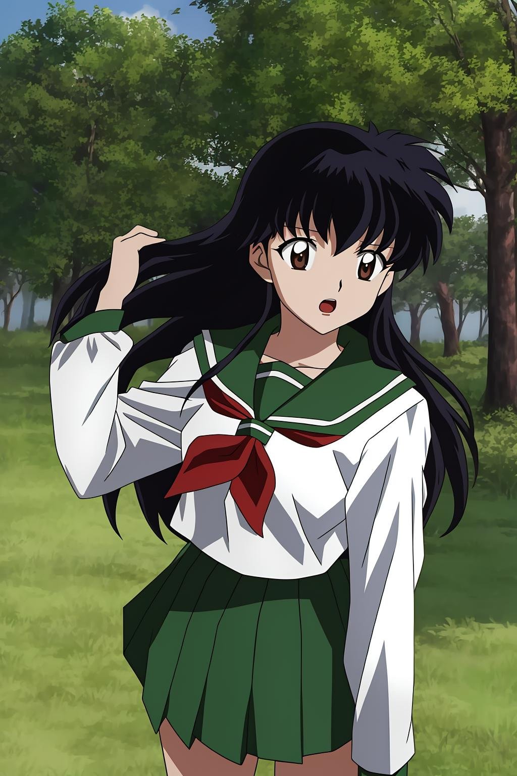 kagome,  1girl,  solo by SysDeep on Tensor.Art