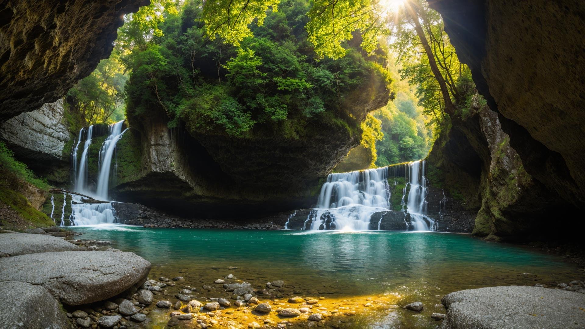 outdoors,  day,  water by SysDeep on Tensor.Art
