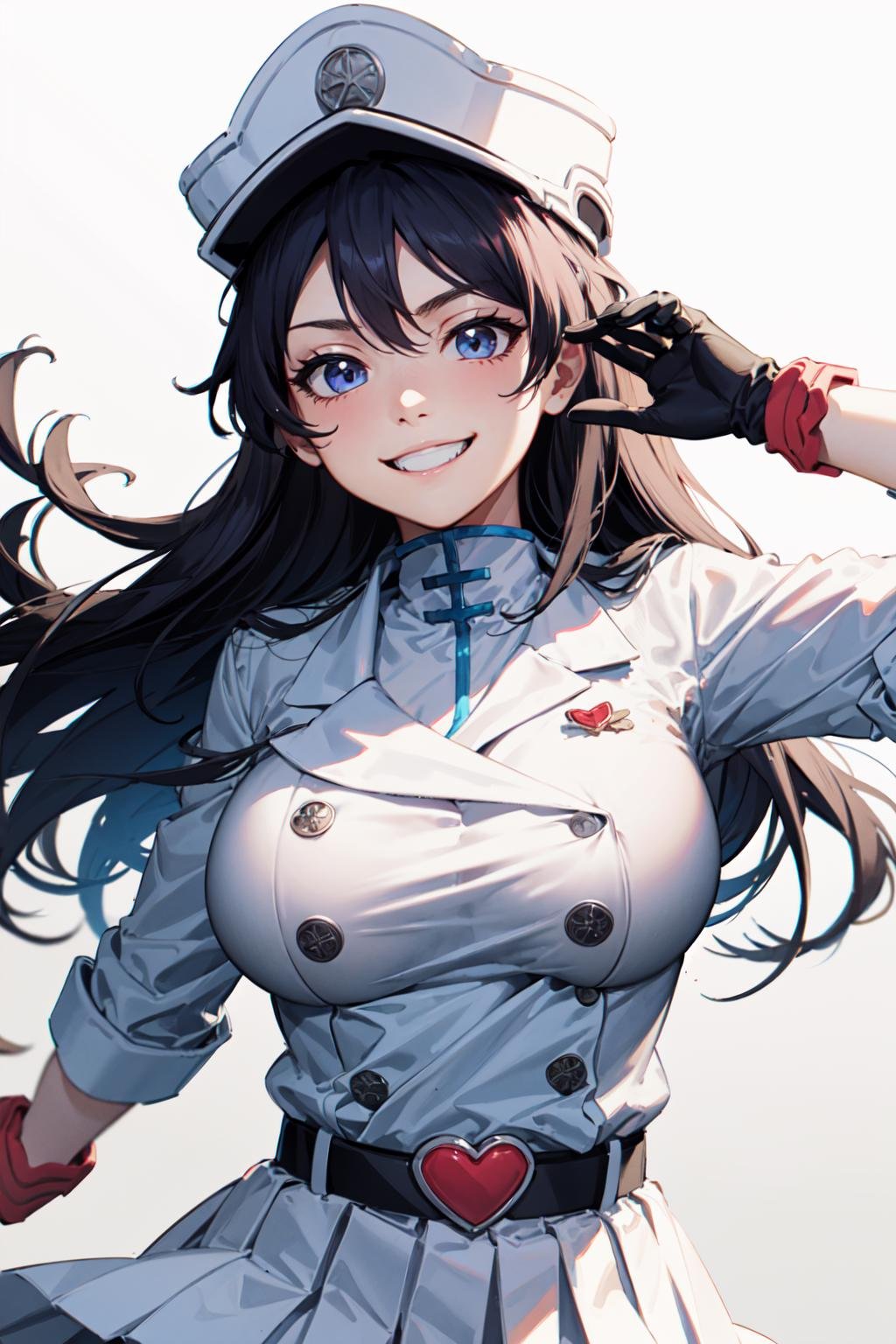 1girl,  black hair,  blue eyes by Ttan on Tensor.Art