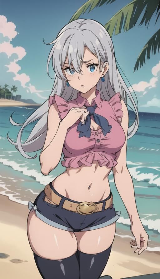 Silver hair,  blue eyes,  light skin by Ttan on Tensor.Art