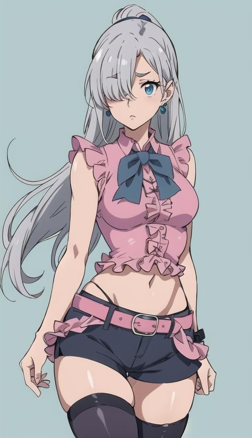 Silver hair,  blue eyes,  light skin by Ttan on Tensor.Art