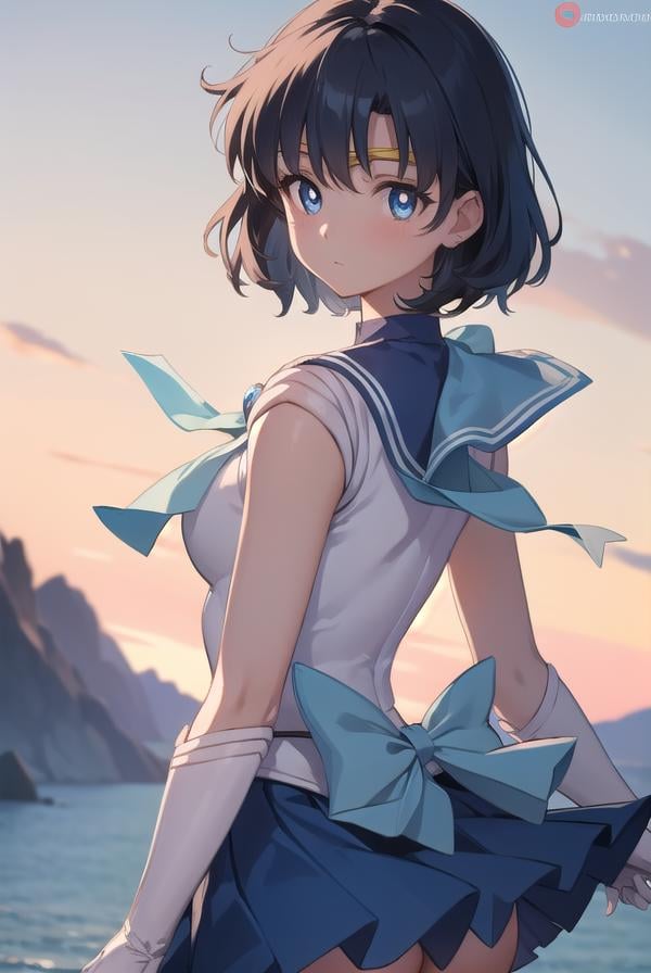 sailormercury,  , by Sol Eternelle on Tensor.Art