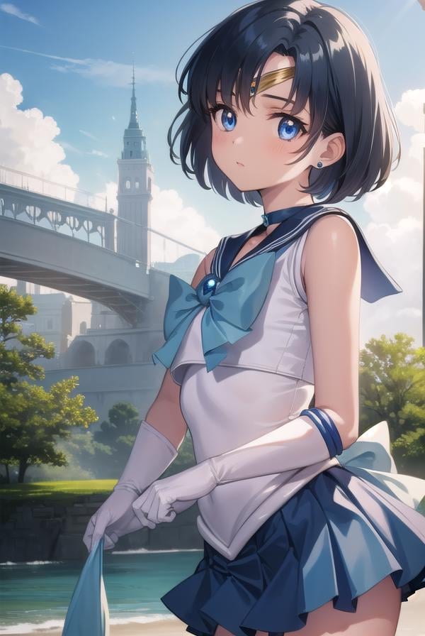 sailormercury,  , by Sol Eternelle on Tensor.Art