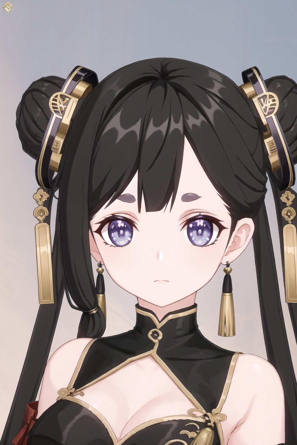 1girl,  black hair,  looking at viewer by B站-空想家幻小风 on Tensor.Art