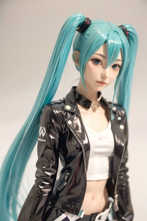 hatsune miku,Garage Kits,PVC,small,white background,