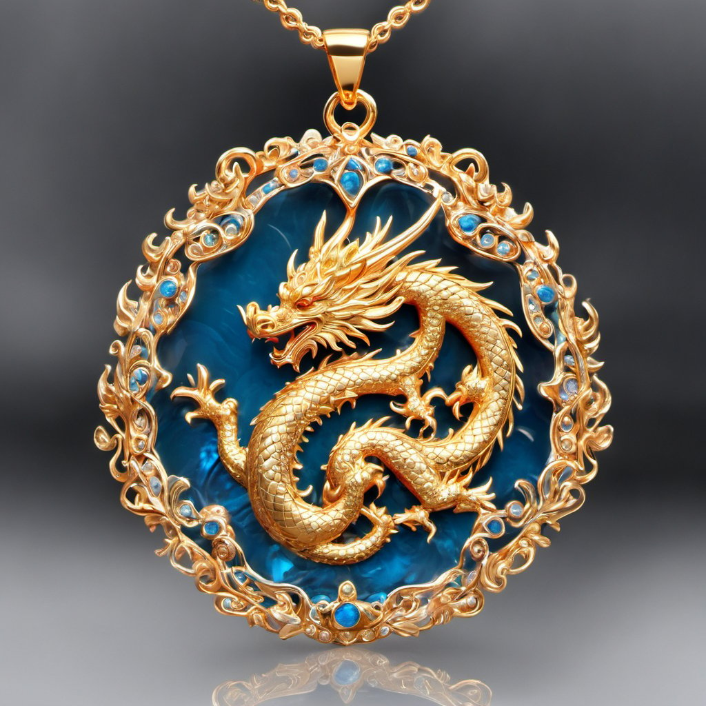 Holy Dragon Pendant,masterpiece,best quality,8k,cg,Enhanced All