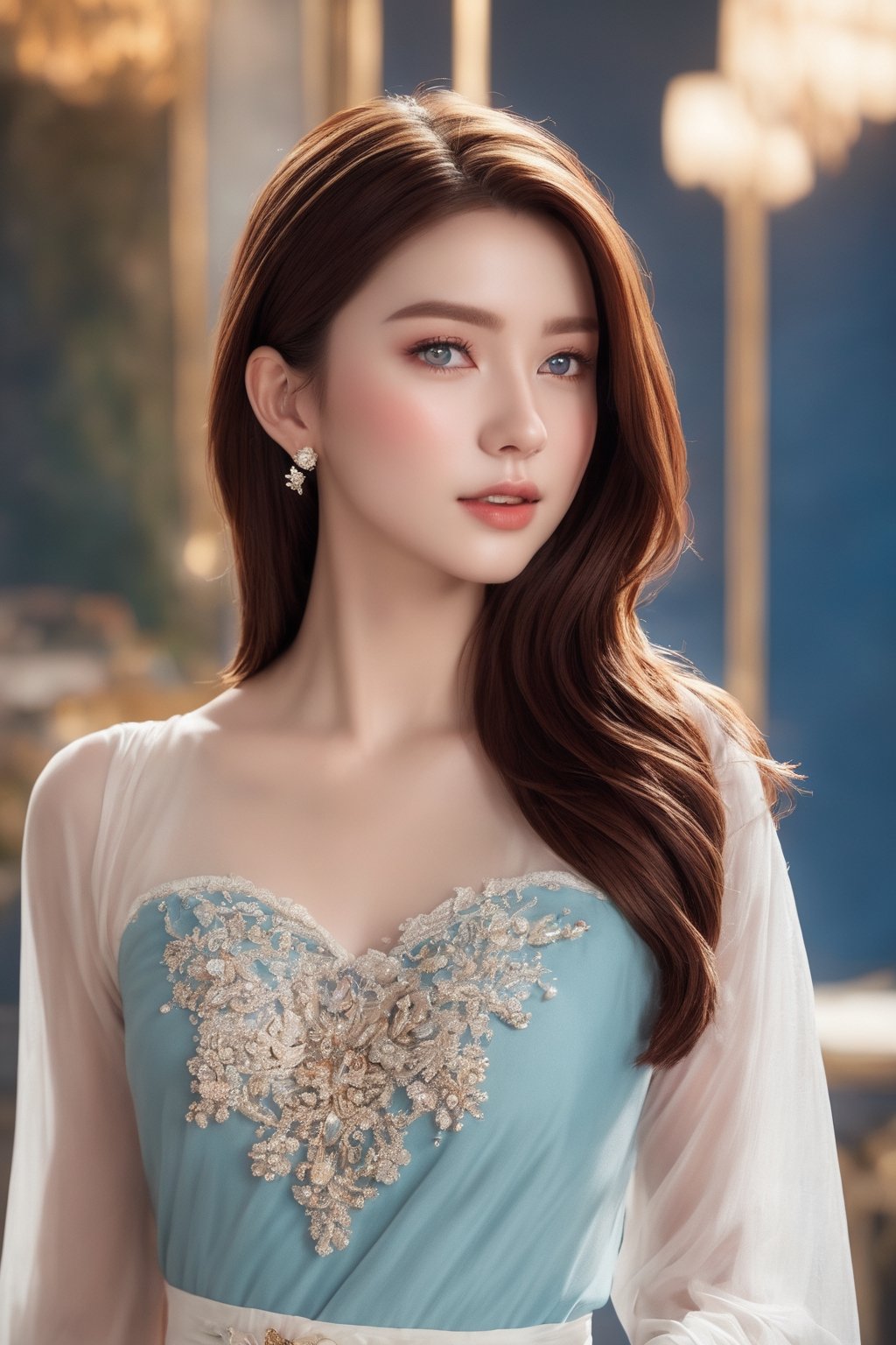 masterpiece, (best quality:1.4), ultra-detailed, 1 girl, 22yo, wear daily elegant outfit, , high resolution, genuine emotion, wonder beauty , Enhance, bright colors,Enhanced All