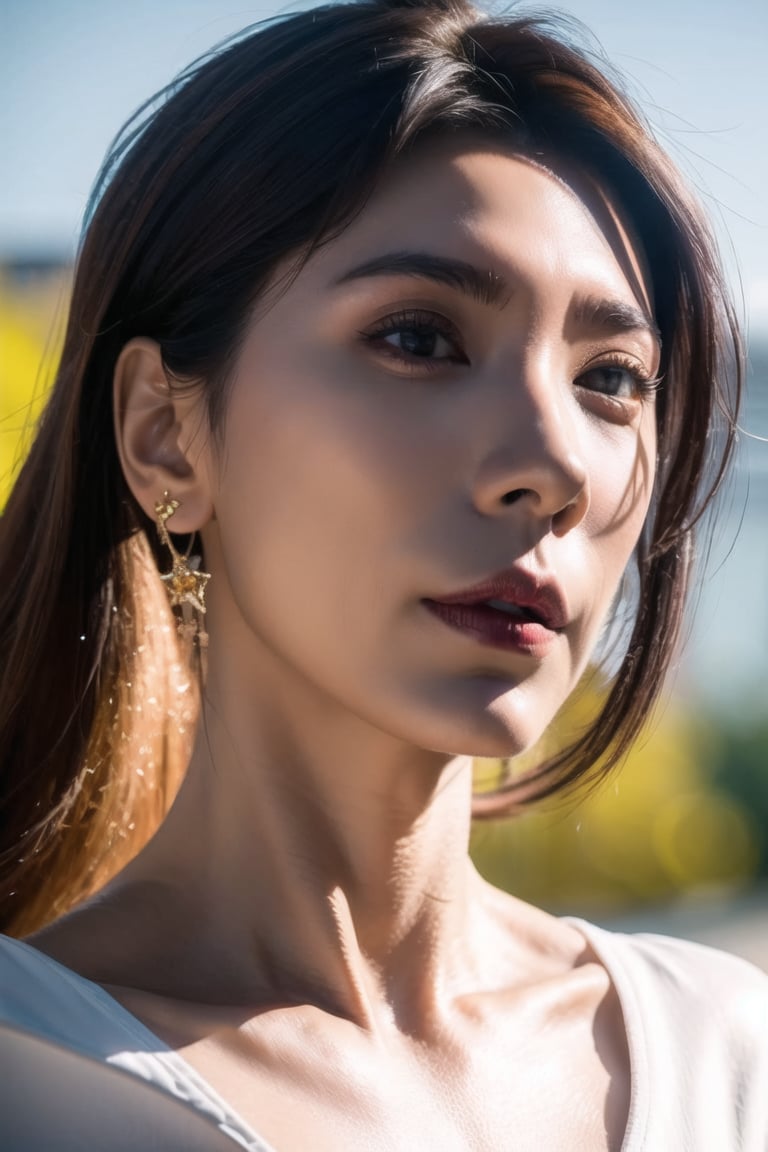 hyper realistic lifelike texture dramatic lighting unrealengine trending on artstation, award winning photo, nikon RAW photo, 8 k, Fujifilm XT3, masterpiece, best quality, realistic, photorealistic, ultra detailed, extremely detailed face,solo, 1girl, <lora:AlyssaChia_MajicReal6:1> <lora:koreanDollLikeness:0.15> <lora:koreanDollLikeness:0.08>