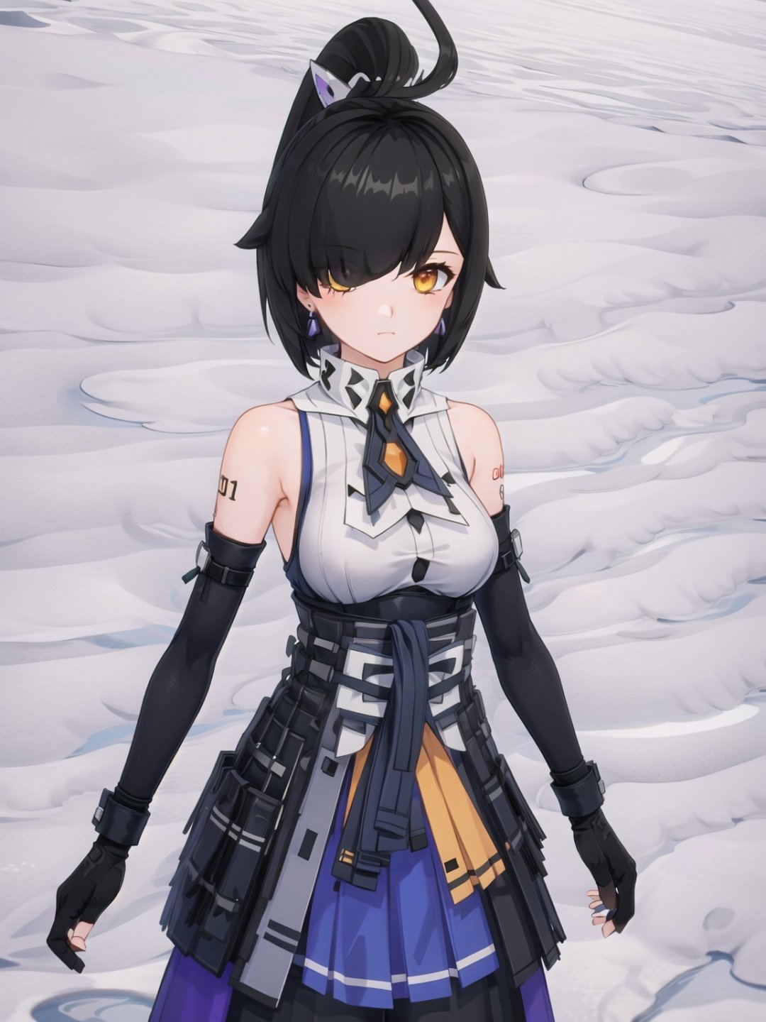 1girl,  solo,  gloves by B站-空想家幻小风 on Tensor.Art