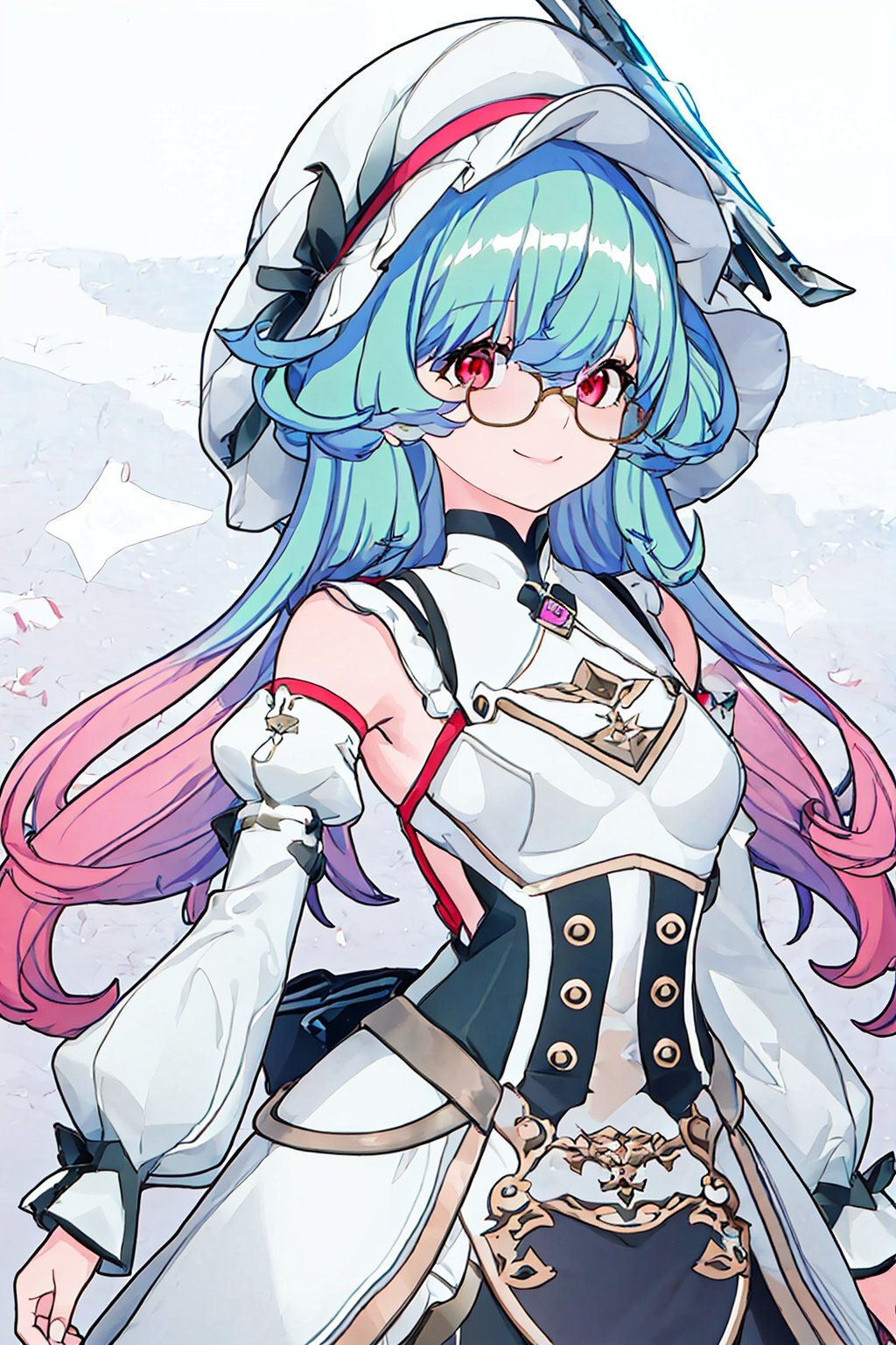 1girl,  solo,  multicolored hair by B站-空想家幻小风 on Tensor.Art