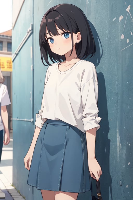 1girl,  solo,  white shirt by user_634671990527194624 on Tensor.Art