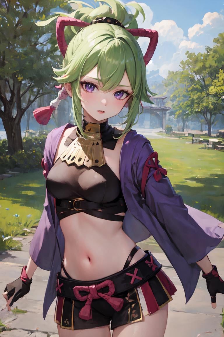 1girl,  solo,  kuki shinobu by Ttan on Tensor.Art