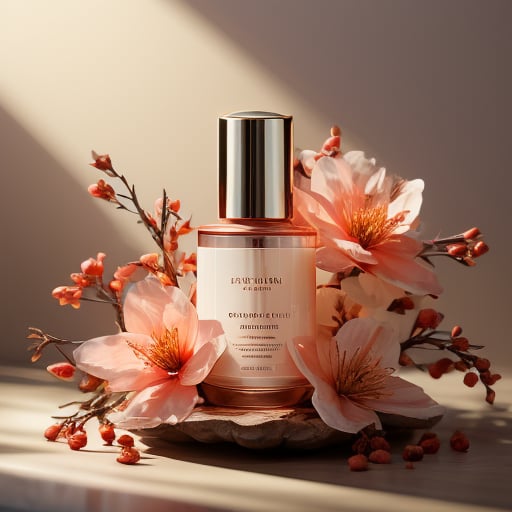 masterpiece, best quality, photography advertising of jar lotion skin care products, myphamhoahong photo, flower, (orange flower:1.2), leaf, branch, petals, plant, gradient, garden, realistic, cold theme, scenery, shadow, still life <lora:myphamhoahong_final:1> <lora:epiNoiseoffset_v2:1> <lora:add_detail:0.8>