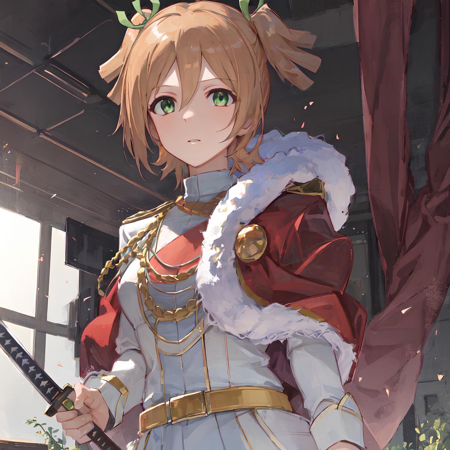 NANA,  1girl,  green eyes by Ttan on Tensor.Art