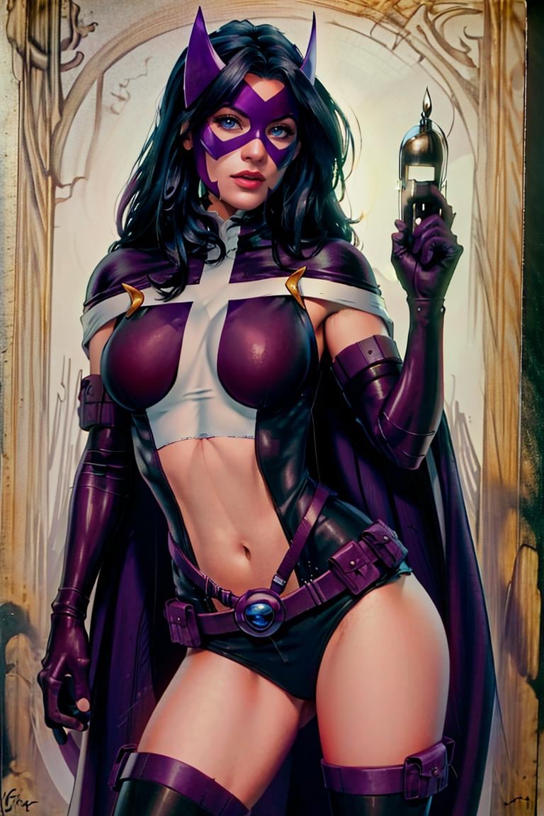pin-up,  CARTOON_DC_huntress_ownwaifu,  www.ownwaifu.com by ownwaifu on Tensor.Art
