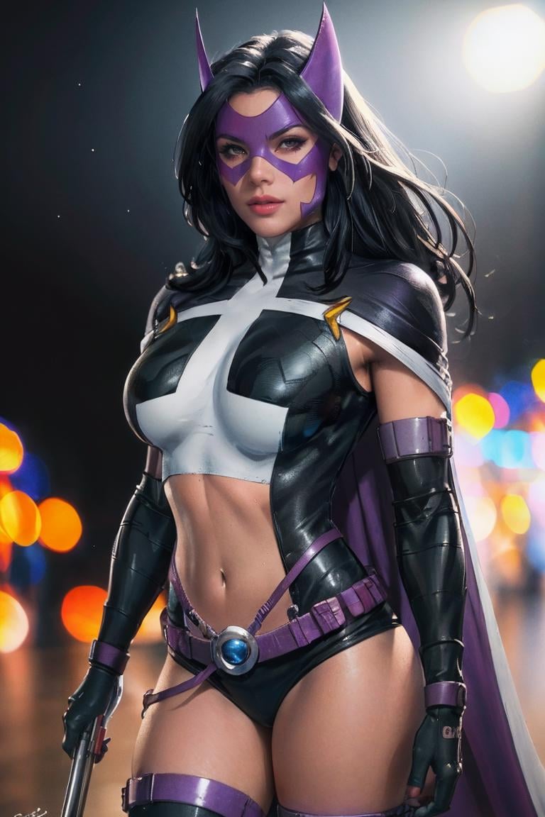 cartoon_dc_huntress_ownwaifu,  www.ownwaifu.com,  long hair by ownwaifu on Tensor.Art