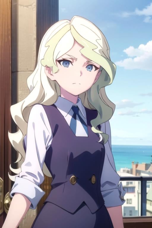 (((pixel-perfect, detail-perfect))), solo, 1girl, <lora:diana-littlewitch-01:0.8>, diana cavendish, luna nova school uniform, looking at viewer, closed mouth