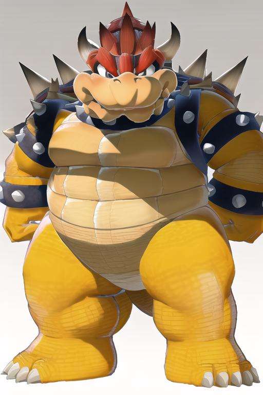 bowser,  standing,  masterpiece by Touch Night on Tensor.Art