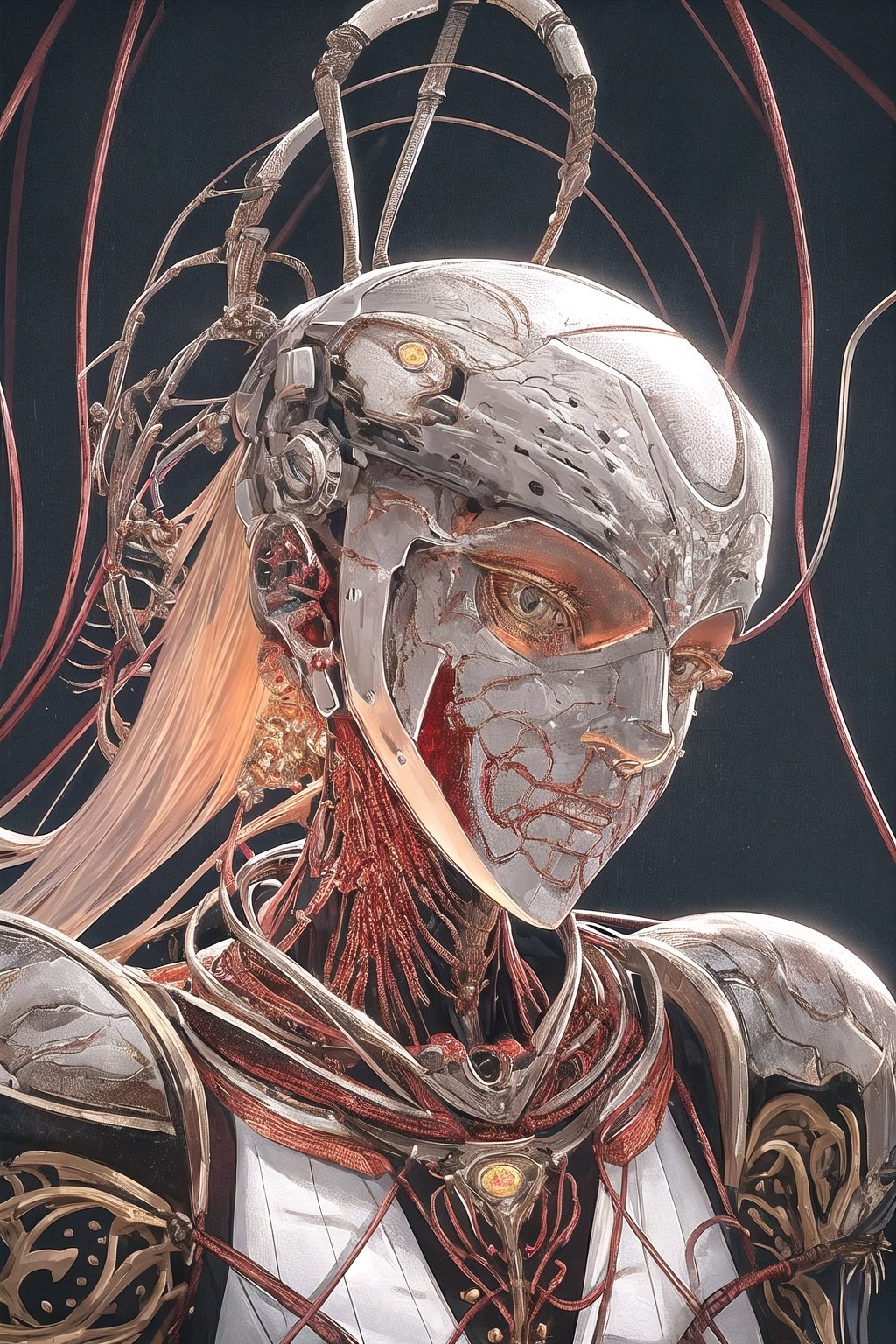 1mechanical girl,  ((ultra realistic details)),  portrait by 超市里扫货 on Tensor.Art